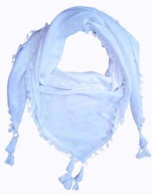 inzustore Solid, Woven Polycotton, Polyester, Poly Silk Men & Women Fancy Scarf, Scarf, Stole, Faux Turtleneck Neck Cover, Bluetooth Scarf
