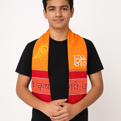COMPLAYYER Printed Pure Cotton Men Scarf