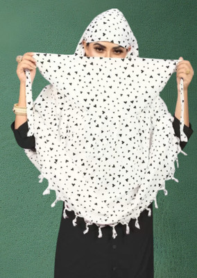 HOJIAX Printed Pure Cotton Women Scarf