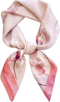 gustave Floral Print Polyester Women Scarf