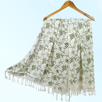 ogs Self Design, Printed, Floral Print Rayon Women Scarf, Fancy Scarf, Stole