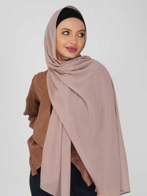 Ana Solid Georgette Women Scarf