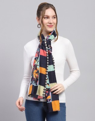 MONTE CARLO Self Design Wool Blend Women Stole