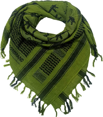 ONEBIT Printed Cotton Blend Men & Women Scarf