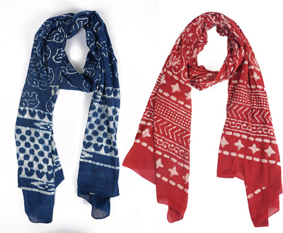 Style 98 Printed Pure Cotton Women Scarf