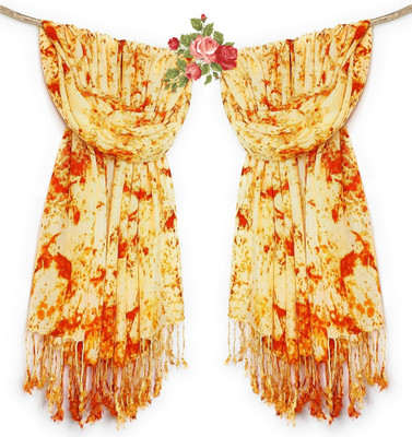Chandwasia Printed Rayon Men & Women Stole