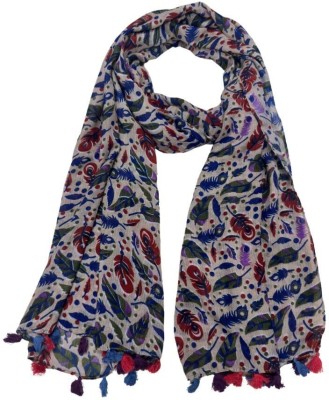 SHAWKH Printed Cotton Blend Women Fancy Scarf