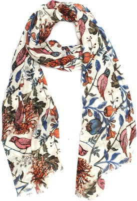 bratkrok Printed Rayon Women Stole