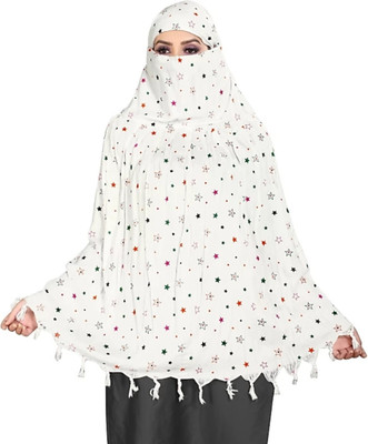 Kiran Enterprise Printed Cotton Rayon Blend Women Fancy Scarf