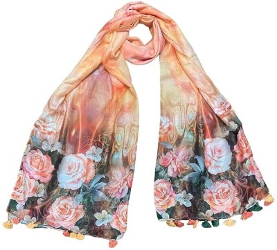 SHAWKH Printed Cotton Blend Women Fancy Scarf