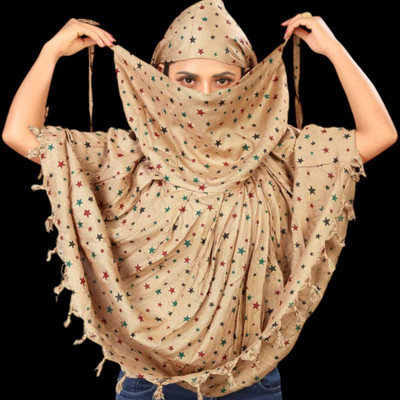RJ CREATION Printed Rayon, Pure Cotton Girls Scarf, Fancy Scarf, Stole