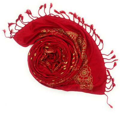 Villa Trend Printed Viscose Women Scarf, Stole
