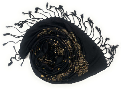 Villa Trend Printed Viscose Women Scarf, Stole