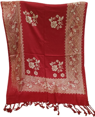 IZAYA Printed Cotton Rayon Blend Men & Women Stole