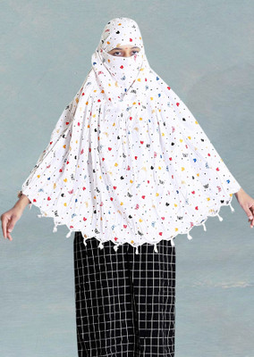 HOJIAX Printed Pure Cotton Women Scarf