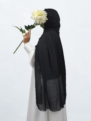AyezaHijab Solid Pure Cotton Women Stole