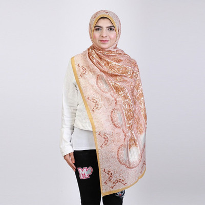 Norani Hijab Printed Cotton Blend Women Stole
