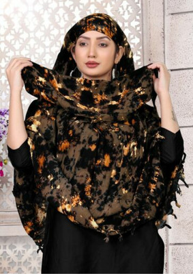 yuvam Printed Cotton Blend Women Scarf