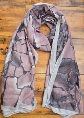 ADHIRA FASHION STUDIO Floral Print Polycotton Women Scarf