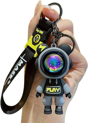 Vadhavan Space Astronaut Keychain Pilot Bear Strap Keychain Keyrings Creative Cool Cute Key Chain