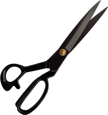 EcoRoots Black Tailoring Scissor A250M10 Scissors(Set of 1, Black)