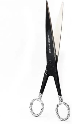 SHALIMAR SCISSORS COMPANY Professional Grooming Scissors Hair Beard and Mustache Cutting Scissor Scissors(Set of 1, Black, White)