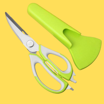 ABEEBHA Secissors_12 Scissors(Set of 1, Green)