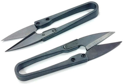 ERHIndia 2 Pcs Thread Cutter for Tailoring Things Boutique Scissors(Set of 2, Black)