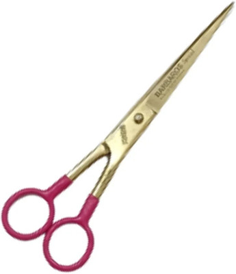 Insha BARBER GOLDRN 6 Scissors(Set of 1, Pink and Golden)