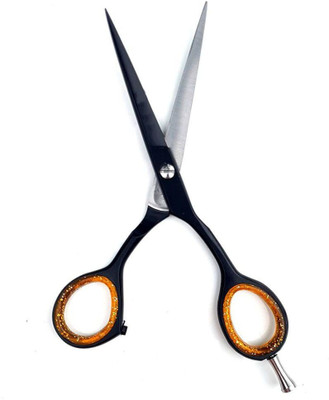 DKUY Professional Smooth Hair Cutting Razor Edge Stainless Steel Scissor For Men Women Boys And Girls Scissors(Set of 1, Blue, Golden)