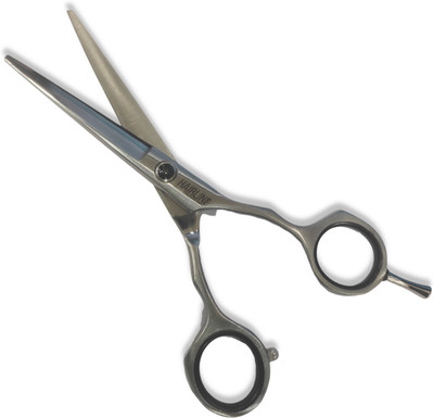 Hair line Professional Free Style Stainless Steel Cutting Barber Dressing Sharp Scissors Scissors(Set of 1, Silver)