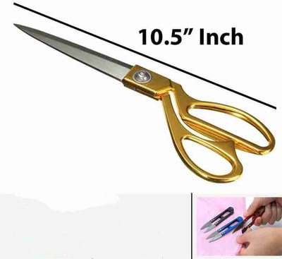 The Mark Tailoring scissor 3 thread cuttler 3 Gk 38 scissors 10.5 Scissors(Set of 4, Multicolor)