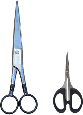 SAZIC Salon Barber and Home Use for Men and Women Hair Cut Scissors Scissors(Set of 2, Black)