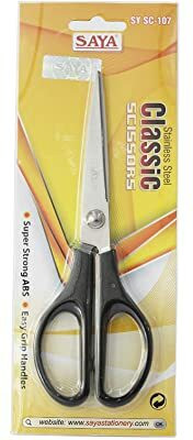 SAYA SC 107 Scissors(Set of 6, Multicolor)