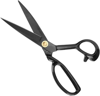 sbaprime Tailoring Scissor with Rubber Handle Grip (9 inch) Scissors(Set of 1, Black)