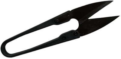 EASYSEW Embroidery Sewing Snips Thread Cutter FOR INDUSTRIAL SEWING MACHINE Scissors(Set of 1, Black)
