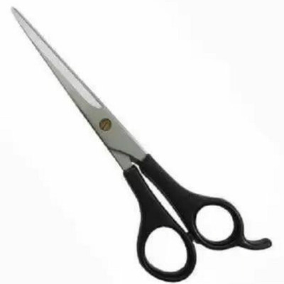 Kamill Professional Hair And Beard Cutting Stainless Scissors(Set of 1, Black)
