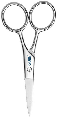GUBB Professional Grooming , Stainless Steel Personal Hair Cutting Tool Scissors(Set of 1, Silver)