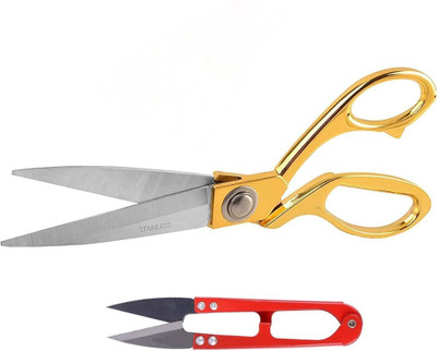The Mark Tailoring scissor Gk 38 with thread cutter 1 Scissors(Set of 2, Multicolor)