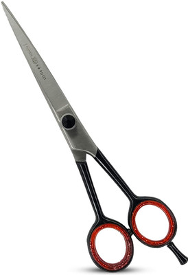 Danial 6.5 Inch Stainless Steel Stone Adjustable Screw Hair Cutting Scissor Scissors(Set of 1, Silver)