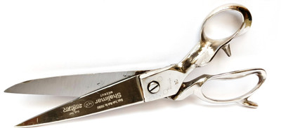 SHALIMAR SCISSORS COMPANY 10 Inches kaandaar Scissor nickel coated Scissors(Set of 1, Silver)