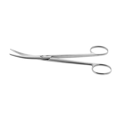 SANJU Khushi Surgicals Mayo Surgical Scissors curved 7.5 Inch Surgical Instrument Scissors(Set of 1, Silver)