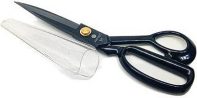 Breyers Flexon Tailoring Scissors with Rubber Handle Grip Used for Clothes Cutting Scissors(Set of 1, Black)