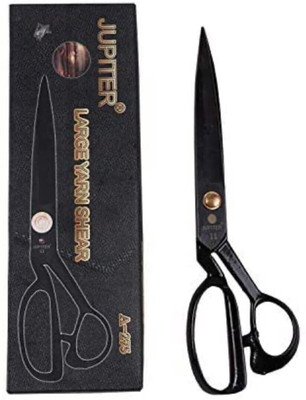 Acceptive jupiter 11 inches tailor scissor, cutting fabrics and alternations purposes Scissors(Set of 1, Black)