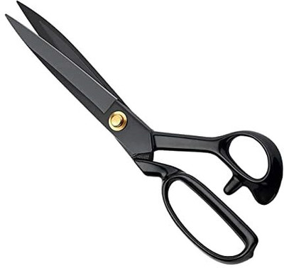 SANWALSA (11 inch) High Quality Professional Tailor Scissor Scissors(Set of 1, Black)
