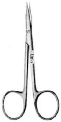 alis 11Cm/4 1/4 Inch Stevens Vessel And Tendon Scissors Straight, A-Gen-157-11 Scissors(Set of 1, Silver)