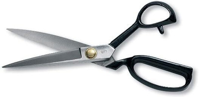 Gemsy YDL White Blade Scissor 11 inch Scissors(Set of 1, Black)