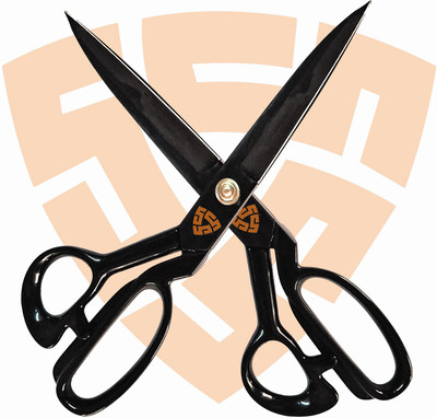 EASYSEW A-275 YOKE BROTHER Scissors(Set of 2, Black)