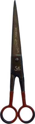 aramco india Hair Cutting 7'Inch Scissors Salon Professional Barber Scissor for Men and Women Scissors(Set of 1, Multicolor)