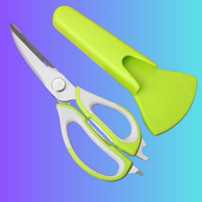 ABEEBHA Secissors_26 Scissors(Set of 1, Green)